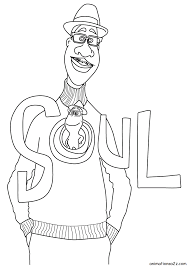 On this page you will find a large collection of coloring pages from films of different genres. Soul By Pixar Disney Coloring Pages