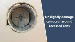 Note that the orange levers are very sturdy and will not. Goof Ring Installation Recessed Down Light Youtube