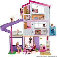 Articles de toilette et soins barbie, avec la livraison en 1 jour avec fnac+. Barbie Traumvilla Puppenhaus Barbie Traumhaus Mit 3 Etagen Und Zubehor Barbie Mytoys