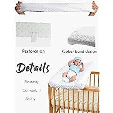 Queness Baby Changing Pad Cover Ultra Soft Minky Dot Changing Table Pad Cover For Diaper Changing Pad Change Table Sheets Ideal Shower Gift For Newborn Girls In 2020 Changing Table Pad