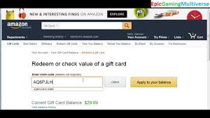 It's possible to create the boundless quantity of gift card codes utilizing this generator. Tutorial For How To Redeem A 50 Amazon Gift Card Code Online On Amazon Youtube