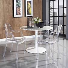 Free Shipping Buy Modway Casper Stackable Dining Armchair Multiple Colors At Walmart Com Clear Dining Chairs Clear Chairs Acrylic Chair