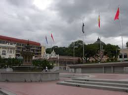 In the year 1957, the location: Merdeka Square Kuala Lumpur