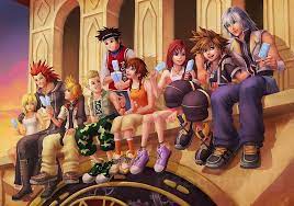 With miyu irino, mamoru miyano, risa uchida, kôichi yamadera. Kingdom Hearts Sora Kairi Lollipops Namine Olette 1193x840 Video Games Kingdom Hearts Hd Art Hd Wallpaper Wallpaperbetter
