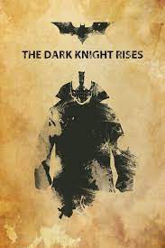 The Dark Knight Rises Minimalistic Grunge Banner By Haykazkhroyan The Dark Knight Rises Dark Knight Minimalist Movie Poster