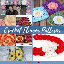 Roses, lilies, sunflowers and many more. 70 Crochet Flower Patterns Free Allfreecrochet Com