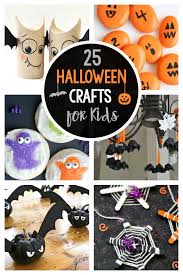 Halloween crafts for pre k. 25 Cute Easy Halloween Crafts For Kids Crazy Little Projects