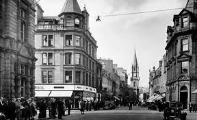 Old Photograph Of The High Street Perth Perthshire Scotland Perth Scotland Old Photos Historical Architecture