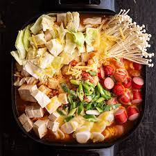 Korean Army Stew Budae Jjigae Recipe Spicy Dishes Tasty Ingredients Hot Pot Recipe