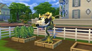 It can be turned on, and it will water plants in a 5x5 area, with the sprinkler at the center. Guide How To Get A Cowplant In The Sims 4 Simsvip