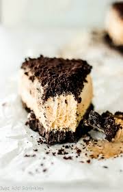 Some people shy away from making pie crusts. Frozen Mississippi Mud Pie Just Add Sprinkles