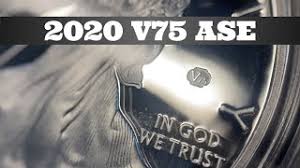 A symbolic v75 privy mark is stamped on the obverse of this american eagle silver proof coin. 2020 W Proof Silver Eagle End Of Wwii 75th Anniversary With V75 Privy Mark Youtube