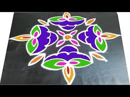 225 Simple Muggulu 8 X 8 Dots Easy Rangoli Designs With Kolam Design Art Rangoli Art Youtube Easy Rangoli Designs Rangoli Designs Simple Rangoli