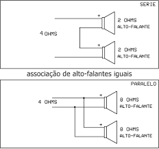 como fazer a ligacao de alto falantes automotivo iguais alto falante falante associacao em serie