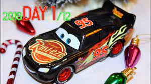 Montgomery lightning mcqueen is an anthropomorphic stock car in the animated pixar film cars, its sequels cars 2, cars 3, and tv shorts kn. Day 1 Black Neon Lightning Mcqueen Cancelled Release Disney Cars 12 Days Of Christmas 2019 Youtube