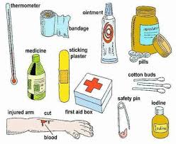 First Aid Kit Vocabulary In English Eslbuzz Learning English English Vocabulary Learn English Vocabulary Vocabulary