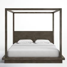 Brooks Solid Wood Canopy Bed & Reviews