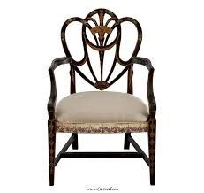 Ej Victor Hand Painted Heartback Antique Black Accent Chair Black Accent Chair Accent Chairs Stylish Chairs