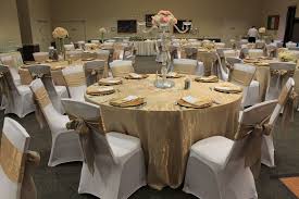 Champagne Gold Crushed Iridescent Satin Am Linen Rental Chair Covers Wedding Reception Gold Chair Covers Chair Covers Wedding