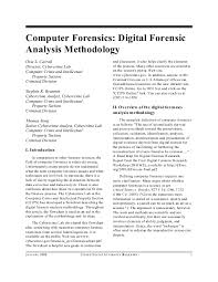 Forensic analysis 1.0 | december 2016. Pdf Computer Forensics Digital Forensic Analysis Methodology Silicon Developers Academia Edu