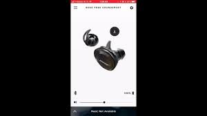 But that's just the beginning. Bose Soundsport Free Bluetooth Pairing With Bose Connect Application Youtube