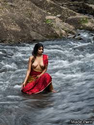 Porn image of river salwar nude partially nude undressing oil 30 created by  AI