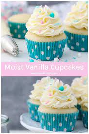 These Bakery Vanilla Cupcakes Are An Easy Homemade Recipe Recipe Vanilla Cupcake Recipe Easy Vanilla Cupcakes Moist Vanilla Cupcakes