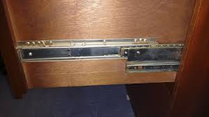 remove drawer on old accuride rails