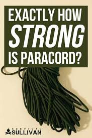 Paracord.eu is thé place for rope products. Exactly How Strong Is Paracord Survival Sullivan