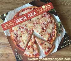 Am i in a really bizarre reboot episode of punk'd? What S Good At Trader Joe S Trader Joe S Gluten Free Cheese Pizza With A Cauliflower Crust
