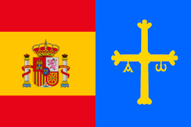 The design of the current flag was based on the 1785 naval ensign of the kingdom of spain, ruled then by charles iii. Spain Asturias Flag Available To Buy Flagsok Com