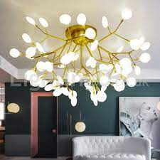 Firefly Flush Mounted Ceiling Light Living Room Dining Room Restaurant Clothing Store Bar Lightingo Co Uk Ceiling Lights Living Room Ceiling Lights Flush Mount Ceiling Lights