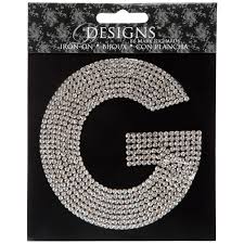 Shop hundreds of paper mache letters and boxes, plus modge podge and paste for paper mache crafts. Rhinestone Letter Iron On Applique G Hobby Lobby 156140