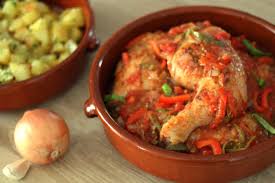 Poulet Basquaise Traditionnel Delizioso Recette Recettes De Cuisine Recette Poulet