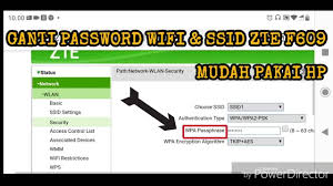 Cara mengganti password modem zte f609 indihome. Cara Ganti Password Login Wifi Di Hp Zte F609 Youtube