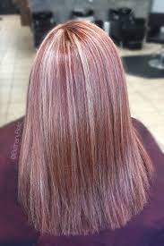Red And Copper Color With Blonde And Silver Highlights Red Hair With Silver Highlights Silver Hair Color Tape In Hair Extensions