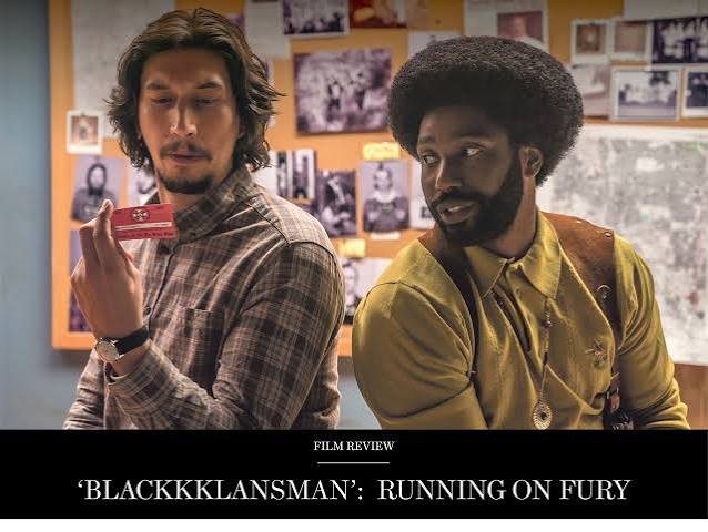 BlacKkKlansman' Review: Running on Fury - WSJ