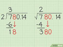 Now you have two numbers that multiply to get your original number. How To Calculate A Square Root By Hand With Pictures Wikihow