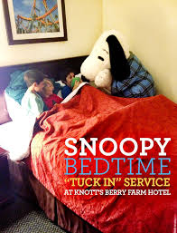 Get Tucked Into Bed By Snoopy At Knott S Berry Farm Hotel Knotts Berry Farm Camp Snoopy Farm Vacation