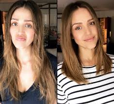 This is usually the easiest color to achieve as long as you have the time to put in the styling to make it look good. Jessica Alba Debuts New Haircut On Instagram People Com