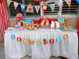 Birthday Table Decoration Ideas For Kids Pin By Nicole On Kids Party Decoration Ideas Kids Party Decorations Kids Party Inspiration Circus Birthday Party Theme