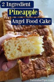 Pineapple Angel Food Cake Recipe
