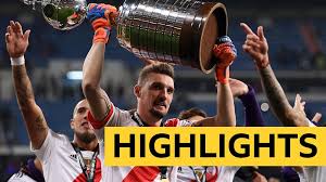 Victory in the battle of the river plate, the first major naval engagement of the second world war, was a great boost to british morale during the ' phoney war '. Copa Libertadores Final River Plate Beat Boca Juniors 3 1 In Extra Time Agg 5 3 Bbc Sport