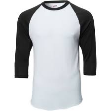 soffe mens classic raglan 3 4 sleeve t shirt