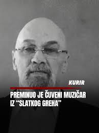 🖤🖤 Klavijaturista "Slatkog greha" Ljubiša Marković Frenki preminuo je,  saopšteno je na Instagram i Fejsbuk nalogu "Slatki greh". "Neka ti je laka  zemlja i počivaj u miru, dragi naš Frenki. Tvoj Slatki ...