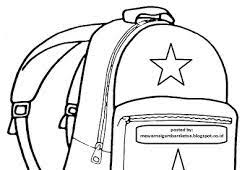 Tapi, buibu pakbapak juga bisa ikutan untuk membangun bonding antara nakanak. Gambar Tas Sekolah Untuk Mewarnai Mewarnai Gambar
