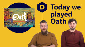 We collected some brain and board games that you can play as two player in a single game. Oath Chronicles Of Empire Exile Board Game Preview Today We Played Oath Youtube
