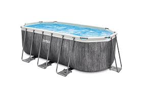 Montage piscine tubulaire intex 3 05m x 76cm duration. Piscine Tubulaire Intex Baltik 4 00 X 2 00 M Epurateur Castorama