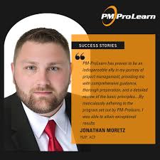 Today we want to celebrate Jonathan Moretz and his continued dedication to  the project management field. Jonathan did his PMP training with us back in  2022 and returned to complete his PMI-ACP.