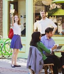 I Really Love Mia S Outfit In Scene Hollywood Celebrities La La Land Cinematic Photography